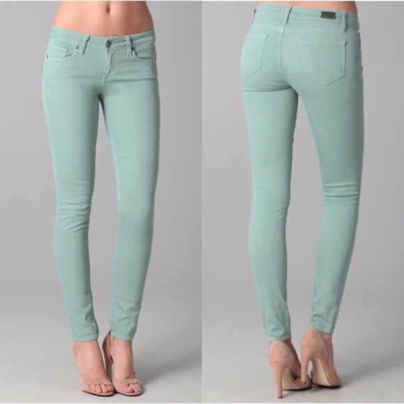 PAIGE Denim - PAIGE Verdugo Ultra Skinny Mint Jeans